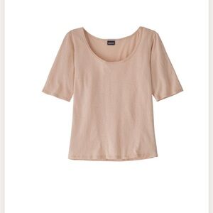PATAGONIA W's Trail Harbor T-Shirt light pink Sz Large